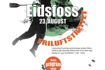 Info om aktiviteter på Friluftstreffet